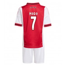 Ajax Raul Moro #7 Hjemmedraktsett Barn 2025-26 Kortermet (+ korte bukser)